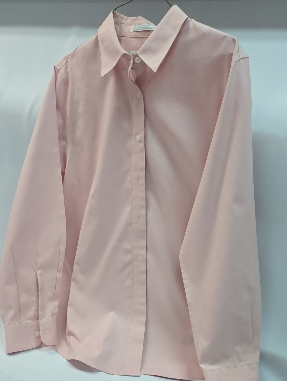 Orvis..Women's Classic Button-Down Shirt - Pale Pink..vintage 90's..size 12